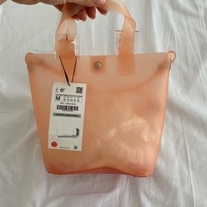 ZARA DEGRADÉ SHOPPER BAG